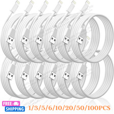 Fast Charging Cord USB Charger Cable For iPhone 14 13 12 11 Pro Max XR iPad Lot