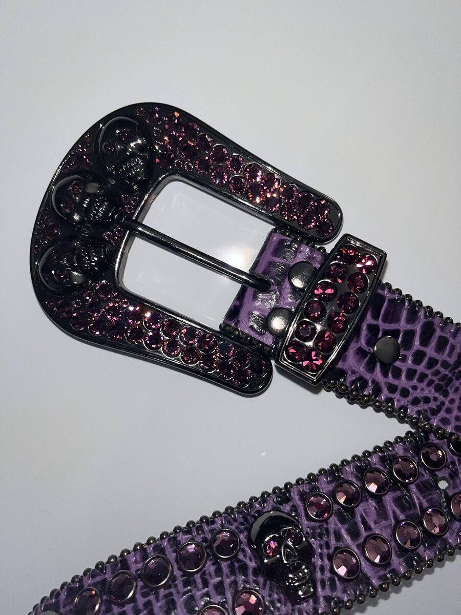 Purple B.B. Simon Belt | eBay Purple B.B. Simon Belt | eBay