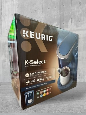 Keurig K-Select K80 | K-Cup Pod Coffee Maker Blue | Limited Edition |