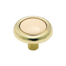 Ceramic Knob Pull Handle Kitchen Cabinet Drawer Brass
