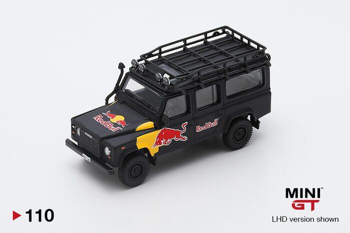 MINI GT 110 Land Rover Defender 110 Red Bull LUKA | eBay
