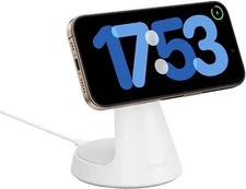 Anker 2-in-1 Wireless Charger Dock Stand 15W Qi2Fast Charging MagSafe Compatible