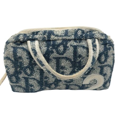 Mini sac à main Christian Dior Trotter fourre-tout sac à bandoulière économies pile serviette