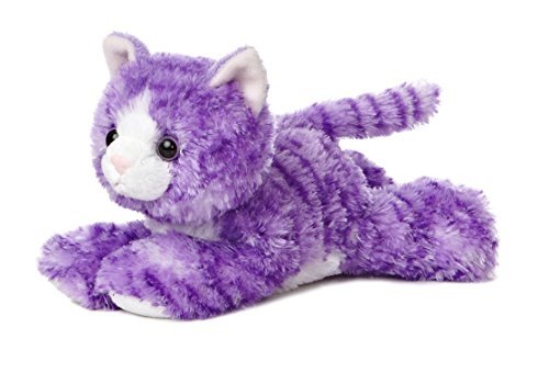 8 Inch Mini Flopsie Purple Molly Cat Plush Stuffed Animal by Aurora for sale online | eBay