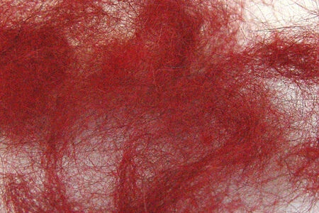 Mouches rouges pour la pêche