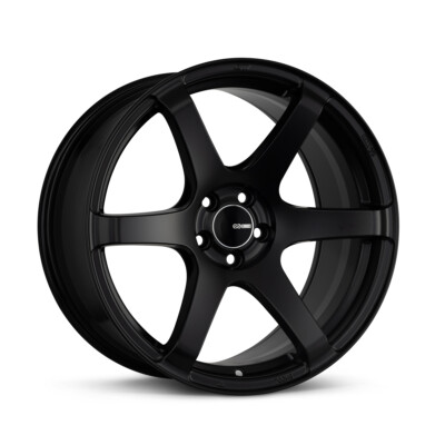 18x9.5 +45 Enkei T6S 5x100 Black Paint Wheels (Set of 4)