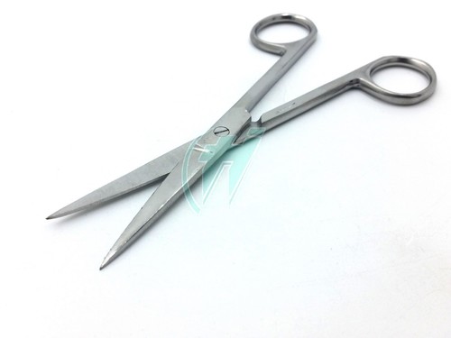 1 OPERATING DISSECTING SCISSORS 5.5" STRAIGHT SHARP SHARP TIP SURGICAL - Picture 3 of 12