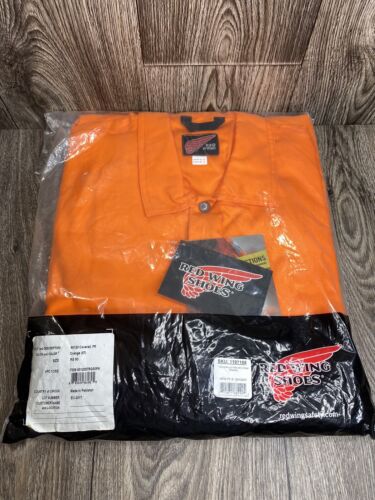 Red Wing Fire Retardant Coveralls Orange Size RG-50 US Lightweight Reflective - Picture 1 of 4