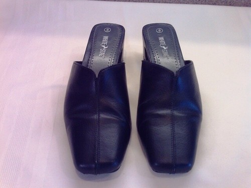 Women's Black Mules
