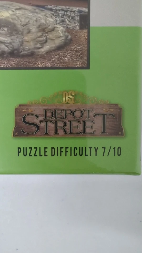 Rompecabezas grande de 1000 piezas con motor de vapor vintage, 19,7"X27,6" nuevo sellado Foto 3 de 4