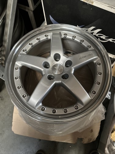 HAMANN Wheel Center Cap for HM2,PG2,PG3 Brushed /Clear 60-61 (O-Ring)set 4 Pcs - Picture 8 of 10