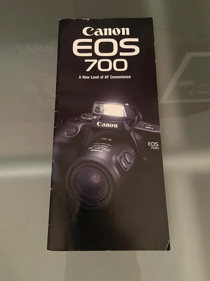 MANUAL DE INSTRUCCIONES Y FOLLETO CANON EOS 700 Foto 4 de 4