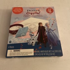 Frozen 2: Crystal Bath Bombs Disney : Bath Bombs Set English Novelty Book