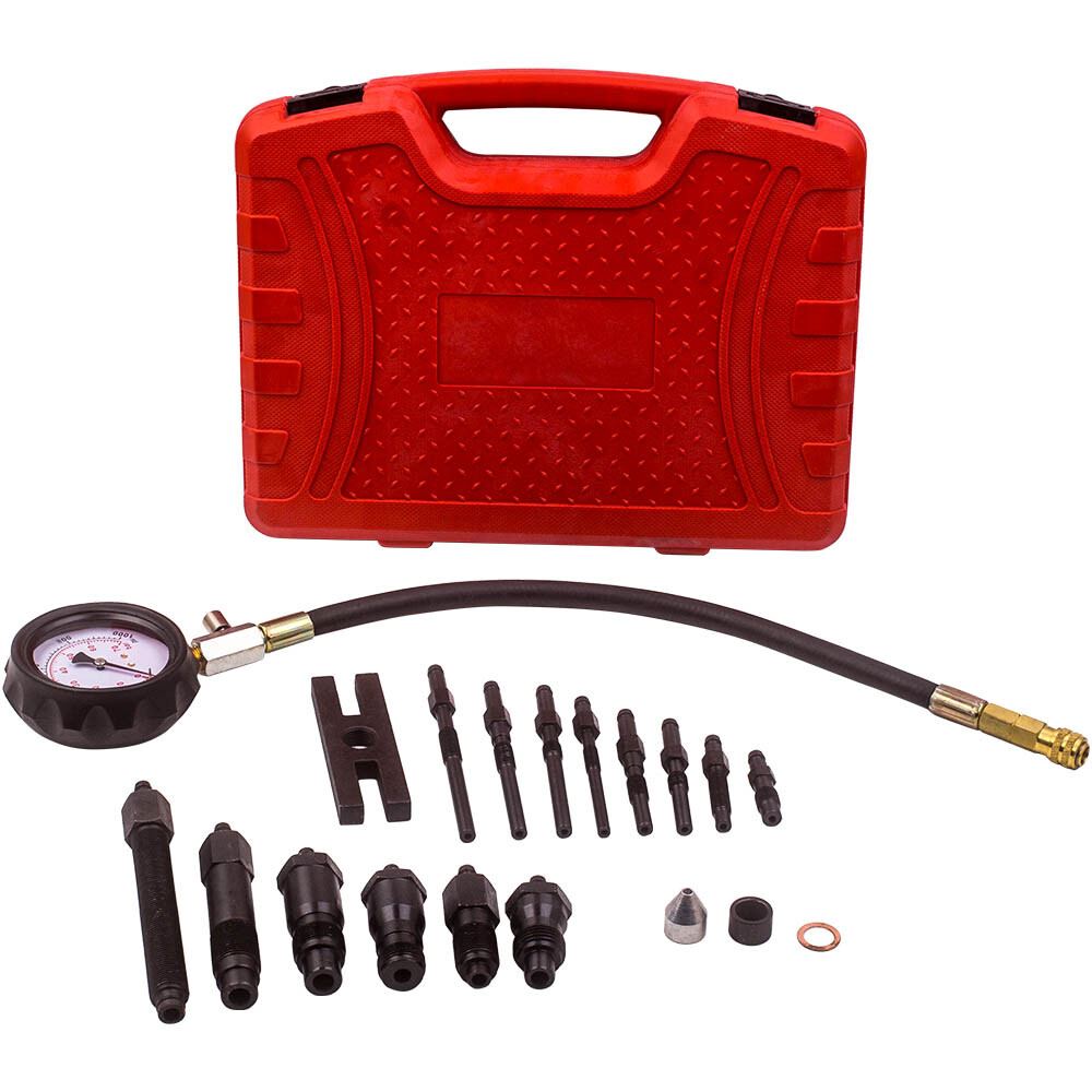 Manomètre de compression diesel universel 16 pièces pour contrôler la pression
