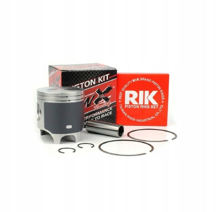 Piston pour Yamaha YZ125 de 53.95mm idéal pour refaire le haut moteur avant la course