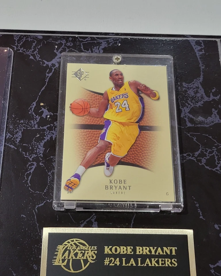 Nba Los Angeles Lakers Kobe Bryant 2007-2008 MVP Plaque #30/500 Made #24  Sign - Image 4 of 4