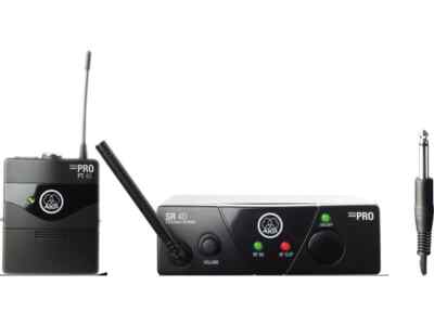 AKG WMS 40 mini Instrumental Set Frequenz ISM1 WMS40 inkl. Taschensender + Kabel