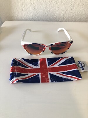 Oakley Frogskin Union Jack w/ Ruby Iridium Lenses 24-314 (RARE)