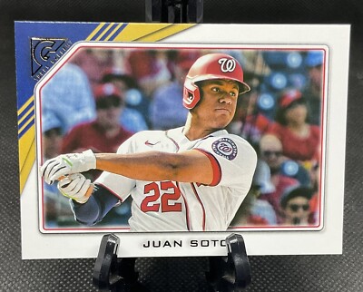 2022 Topps Gallery #101 Juan Soto -  Washington Nationals