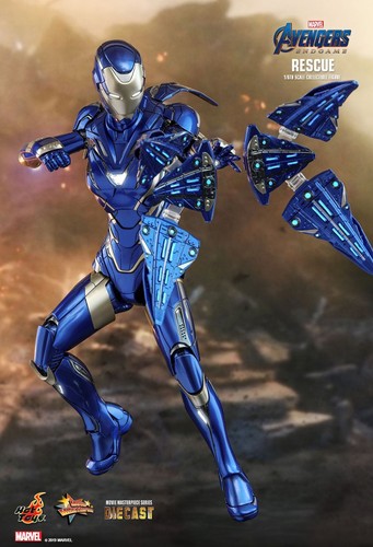 Hot Toys MMS538D32 Avengers 4 Endgame Ironman Rescue PEPPER POTTS Diecast Figure - Picture 12 of 13