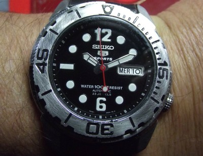 SEIKO - SUB DIVER 100 MT AUTOMATIC DAY-DATE - REF 7S36 ALL S. STEEL - JAPAN  MADE | eBay