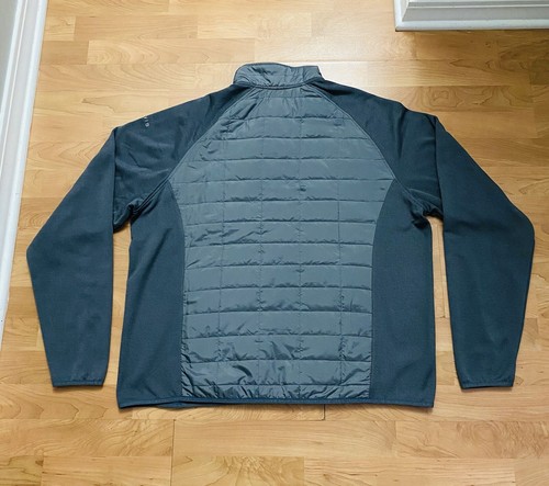 ORVIS Mixed Media Hybrid Jacket Mens 2XL /XXL Gray Stretch Quilted Full Zip NWT - Picture 15 of 15