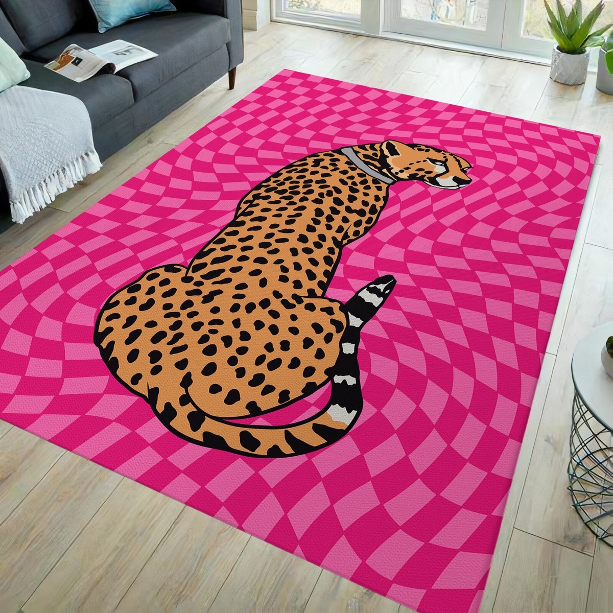 ラグ F.C.R.B. - FCRB TIGER RUG MAT Amazon.com: Tiger Print Rug,Cute Faux Tiger Rug Small Area