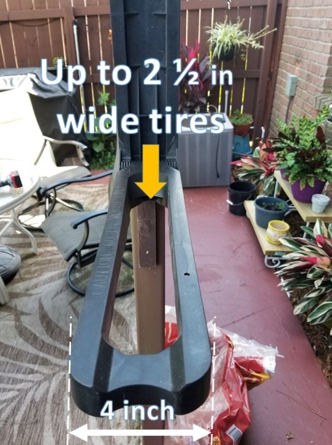 Set of (2) Vertical bicycle storage racks eBay