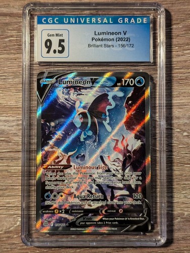 Lumineon V graded CGC 9.5 for sale on eBay