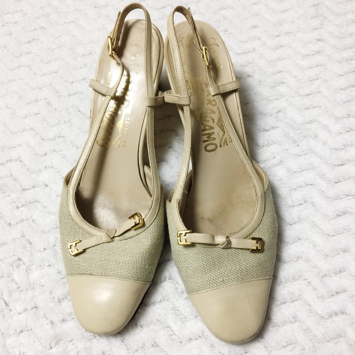 Ferragamo cream clearance