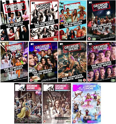 GEORDIE SHORE COMPLETE 1-11 DVD COLLECTION SERIES