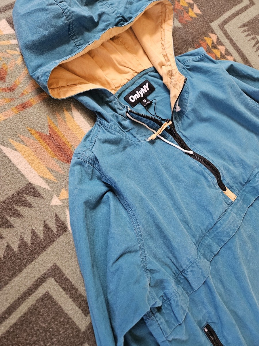 Vintage Only Ny Two Tone Anorak Jacket Small S Skate Outdoor Vintage Only Ny Two Tone Anorak Jacket Small S Skate Outdoor