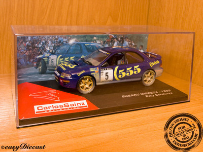 SUBARU IMPREZA CARLOS SAINZ 1:43 CATALUNYA 1995 #5 500usa
