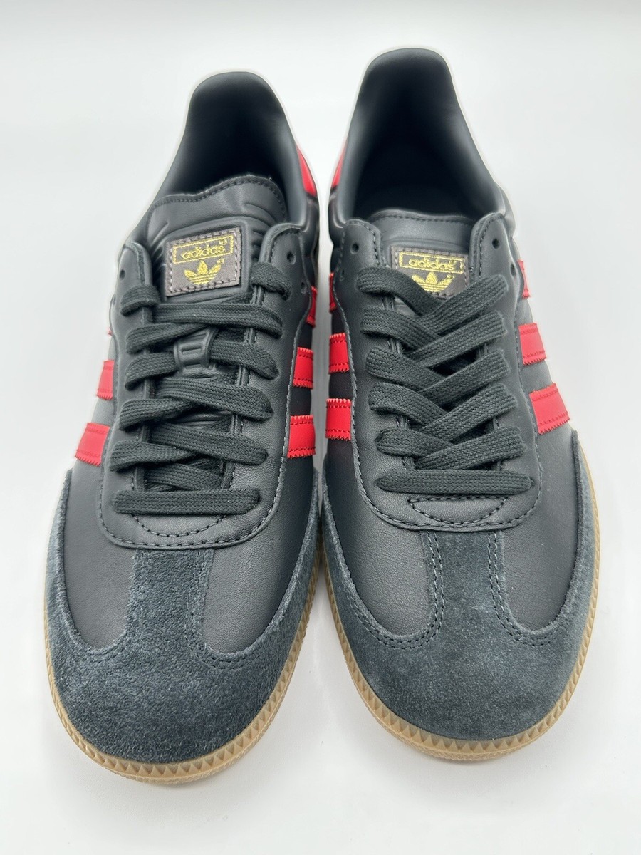 スニーカー adidas Samba OG Carbon Red Adidas Originals Samba OG (Carbon/Better Scarlet/Gum) Men's