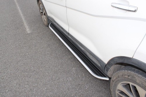 Fits for SsangYong Rexton 2017-2023 2024 2PCS Side Step Running Boards Nerf Bars - Picture 4 of 6
