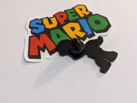 Metal Enamel Super Mario Pin luigi mushroom nintendo nes classic lapel baseball