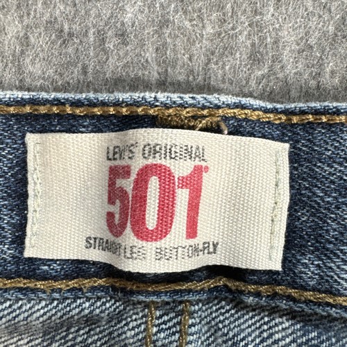 Levi’s 501 Jeans Men’s 40x30 Original Fit  “Have been hemmed see photo” - Picture 4 of 17
