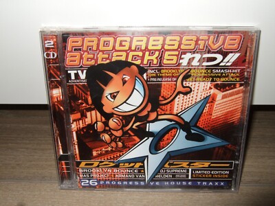 Progressive attack 5 House Traxx 1997 (2 CD) DJ Supreme Brooklyn Bounce