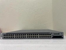 JUNIPER NETWORKS EX4300-48P W/2x PSU, NO RACKEARS