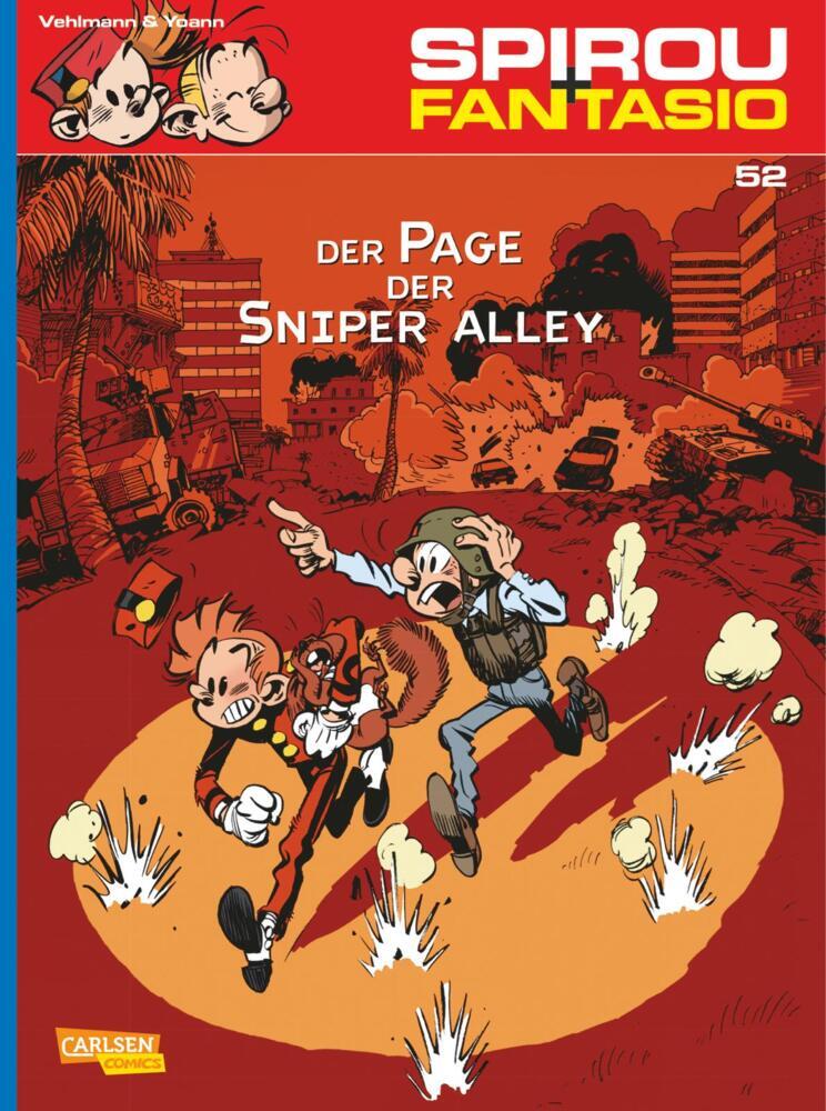 Thumbnail - Spirou & Fantasio 52: Der Page Der Sniper Alley - Fabien Vehlmann