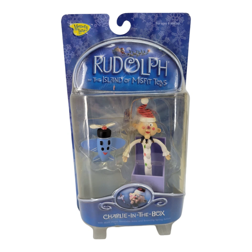 Juego de 4 figuras de acción Playing Mantis Rudolph and The Island of Misfit Toys Foto 4 de 4