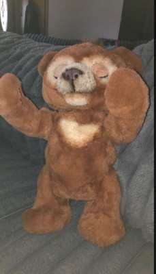 FurReal Friends Cubby The Curious Teddy Bear Interactive 17.5'' Toy Talks Moves