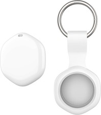 Smart Tags with Waterproof Case,Item Finder Works with Apple Find My iOS only 
