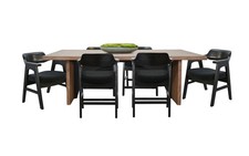 Sunny Designs Modern Rectangular Arch Dining Set