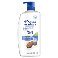 Head & Shoulders 2 in 1 Dandruff Shampoo and Conditioner, Dry Scalp Care, 28.2oz