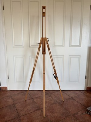 Vinsetto Staffelei, höhenverstellbar, klappbar, Buchenholz, bis 107 cm