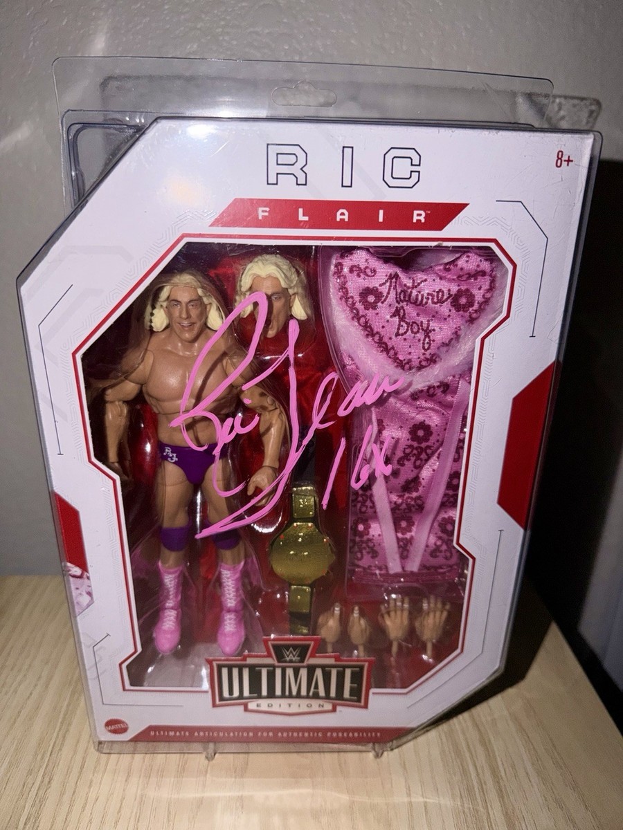 Ric Flair Signed Ultimate Figure | WWE Wrestling Figure Signed