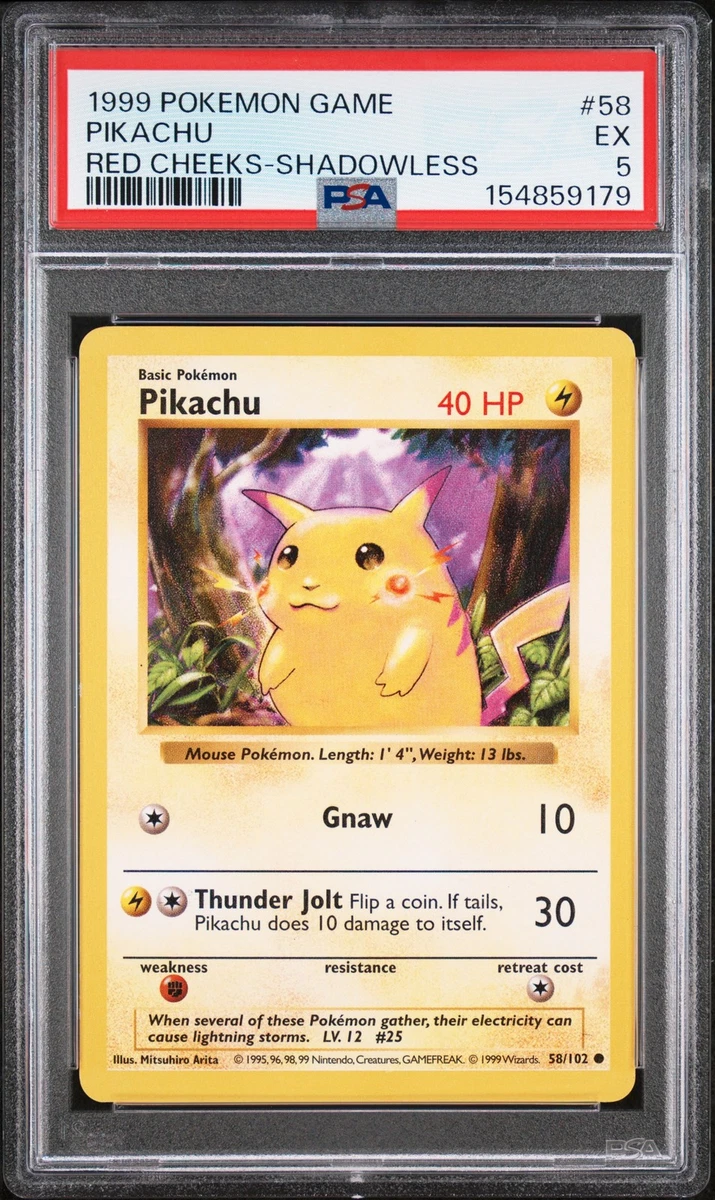 Pikachu Pokémon TCG Professional Sports Authenticator (PSA) Base