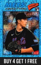 Jonah Tong Rookie 2026 Topps Heritage Light Blue Sparkle Refractors #137