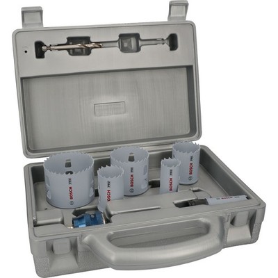 Bosch PRO Multi-Material Power Change Plus Hole Saw Set 9 Piec 2608594435